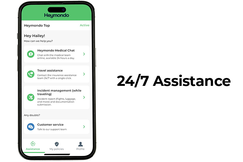 Heymondo Travel Insurance App