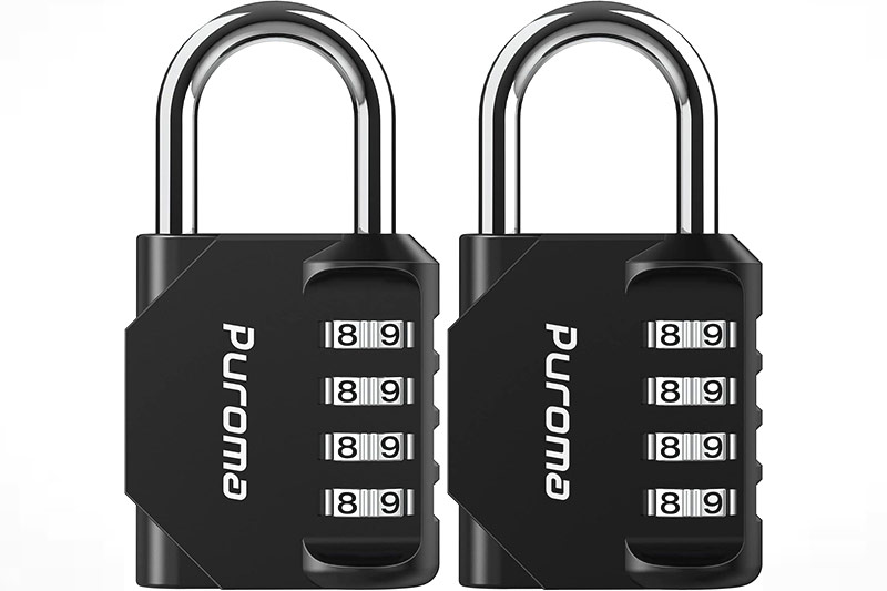 Puroma 2 Pack Combination Lock