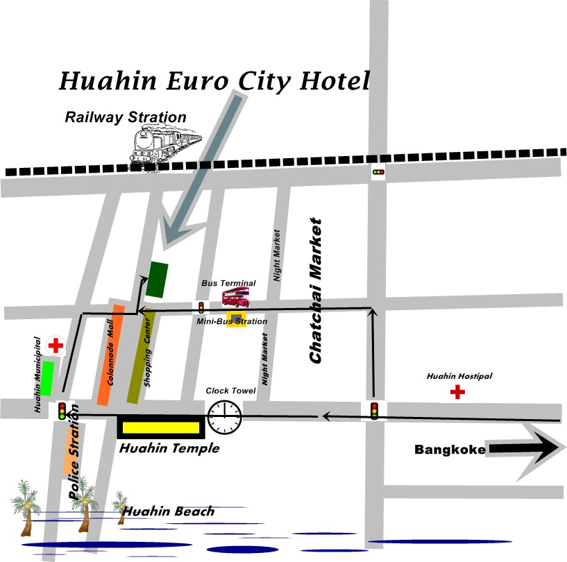 Huahin Euro City Hotel, Hua Hin