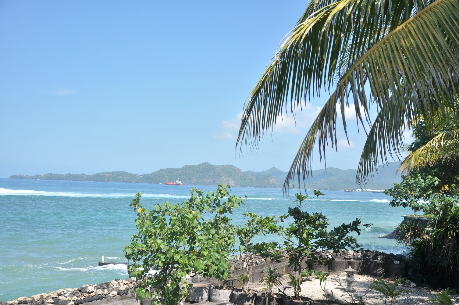 Beach in front of the hotel!