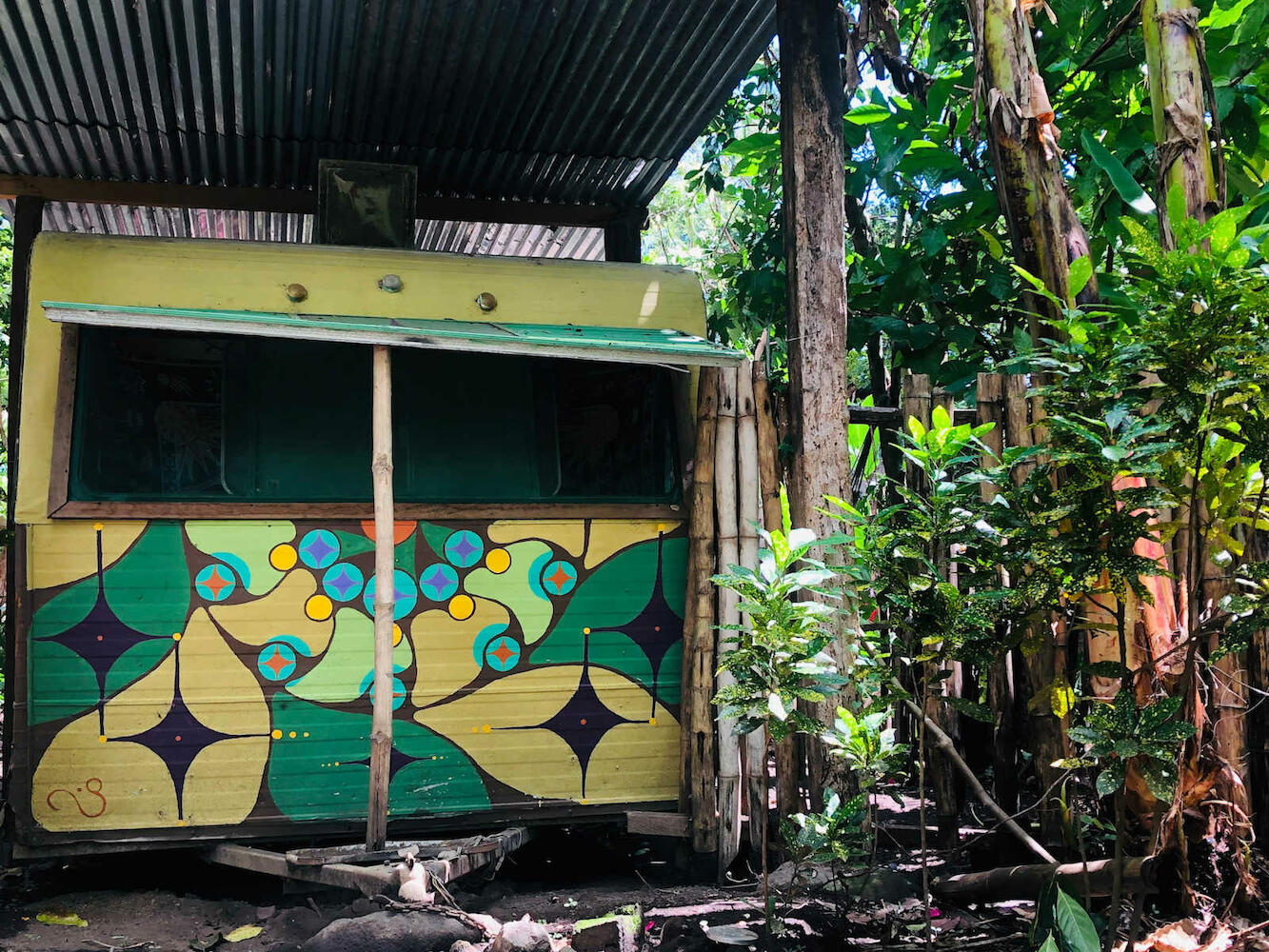 Emerald Rainbow Caravan Hostel, Ometepe