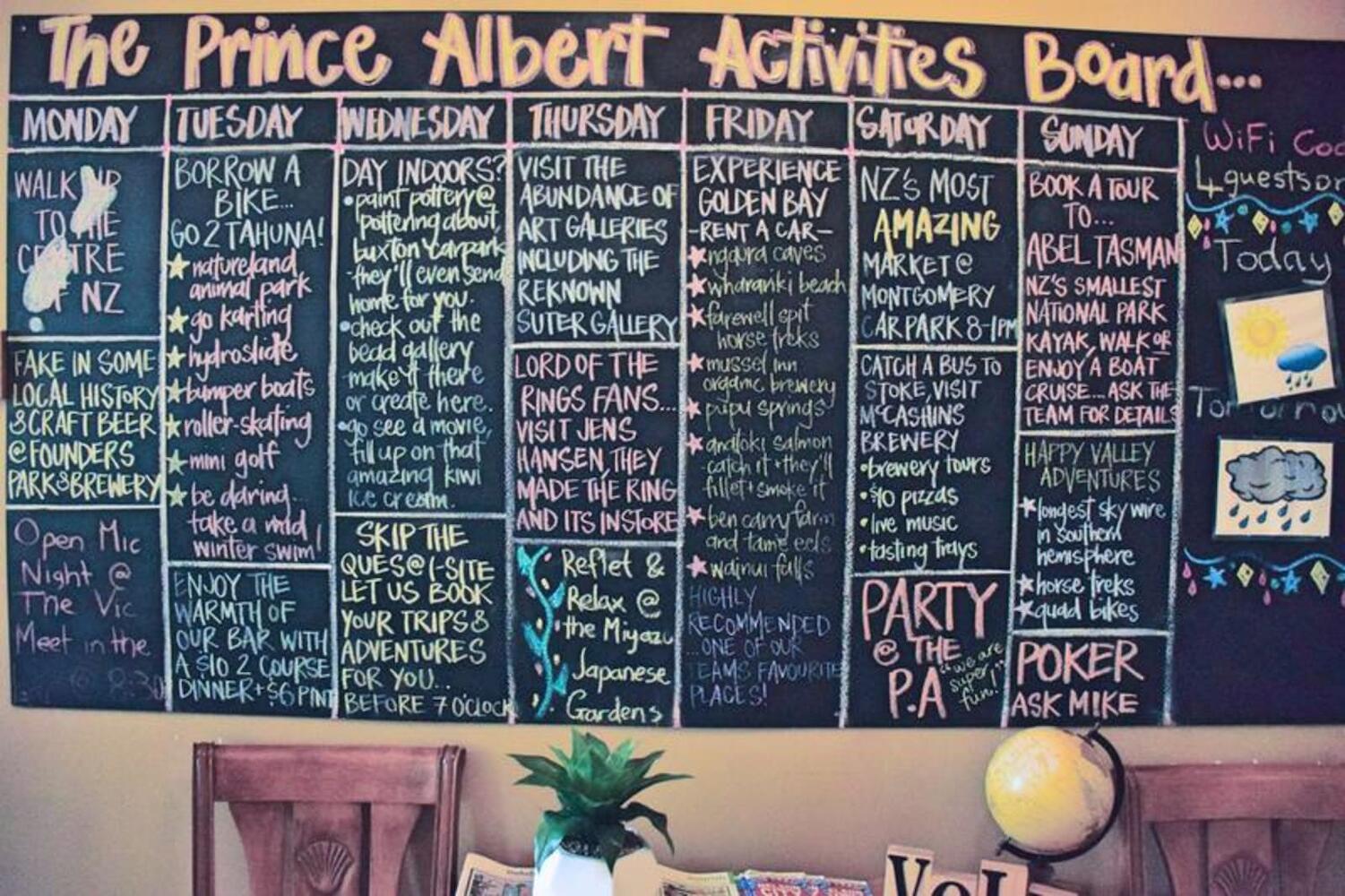 The Prince Albert Backpackers & Bar, Nelson