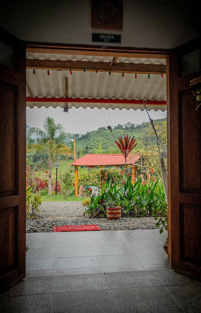 La Tángara Hostal Rural, Jardin