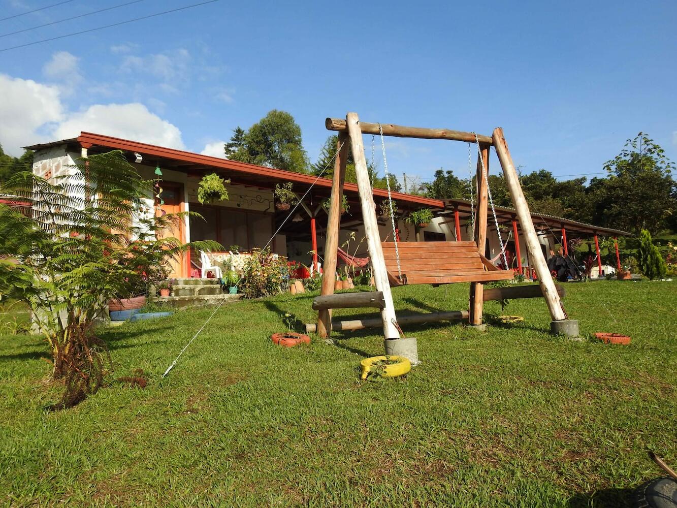 La Tángara Hostal Rural, Jardin