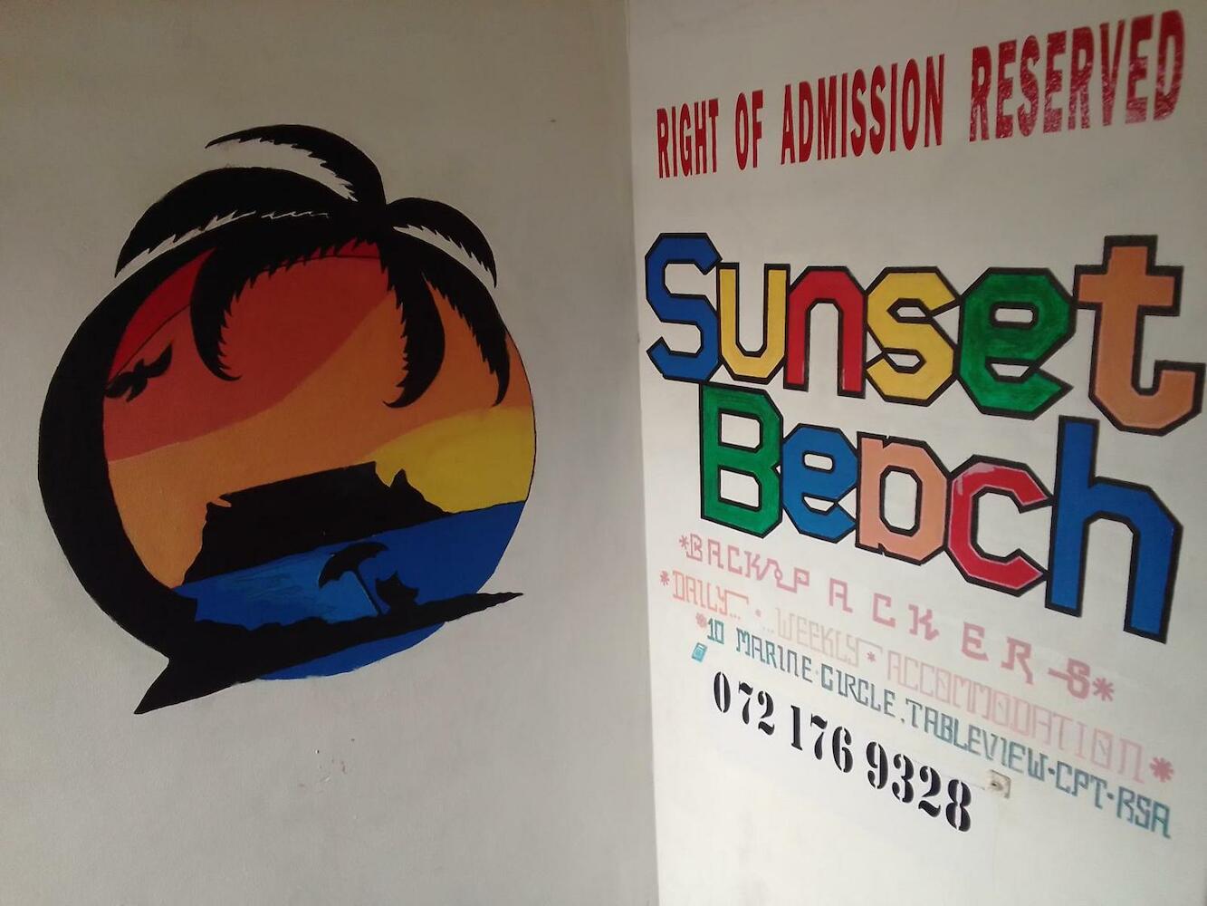 Sunset beach backpackers, Cape Town