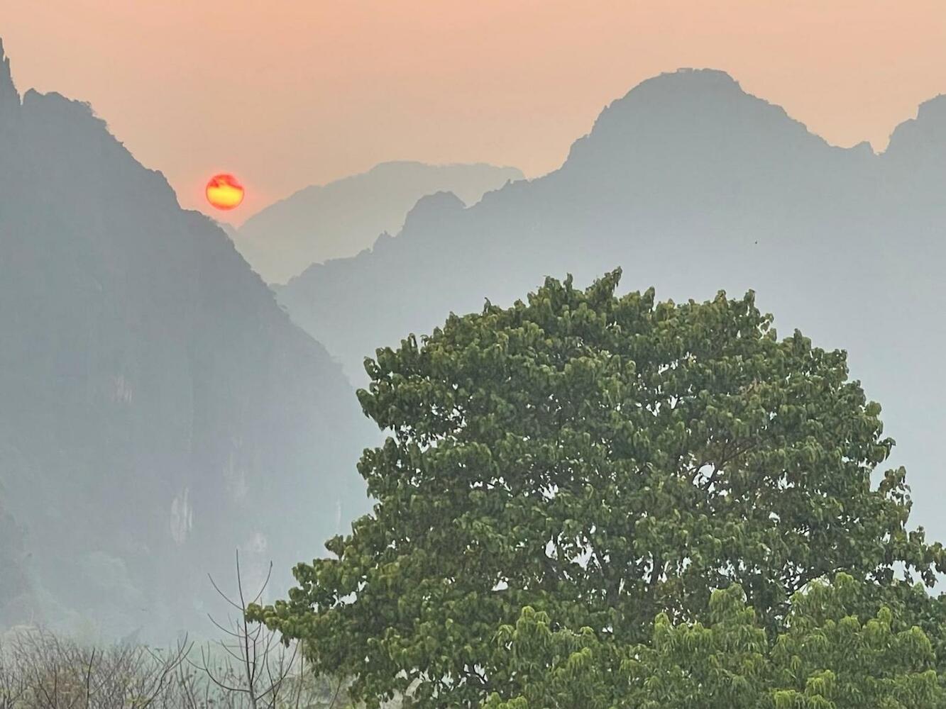 Blue Sunset Hostel, Vang Vieng