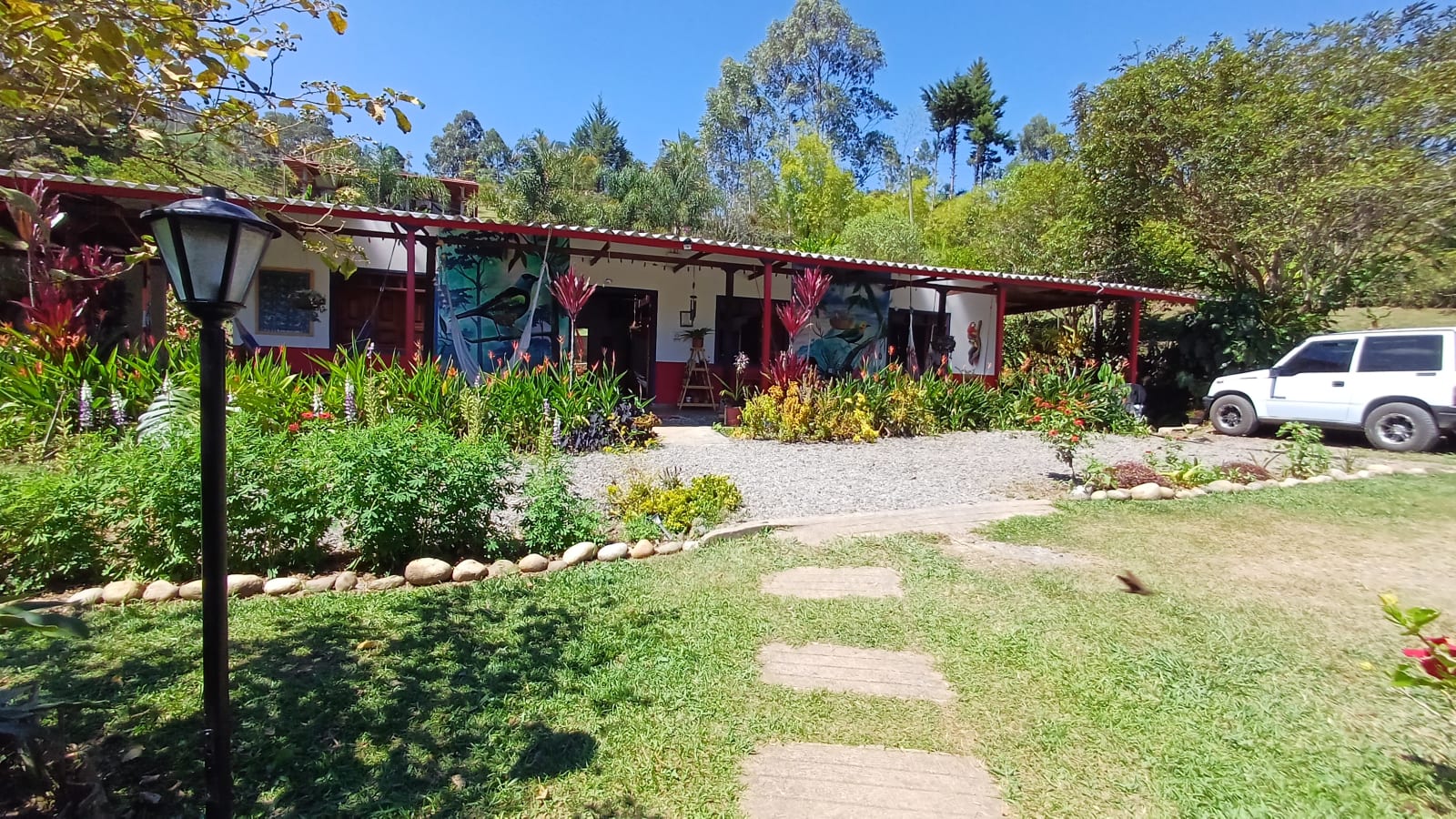 La Tángara Hostal Rural, Jardin