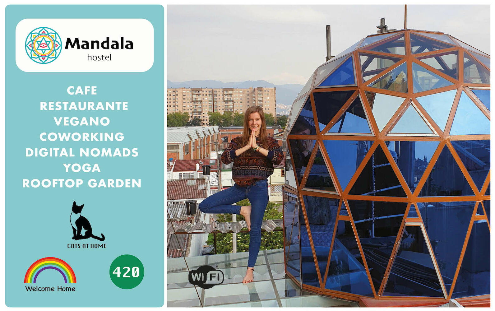 Mandala Yoga Hostel, Bogotá