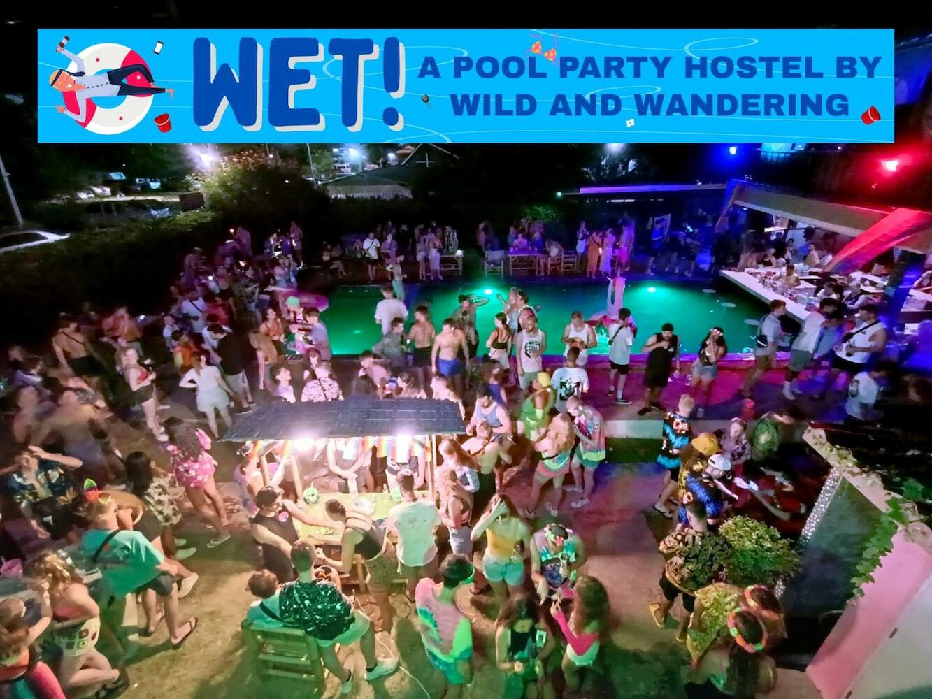 WET! a Pool Party Hostel by Wild & Wandering, Haad Rin