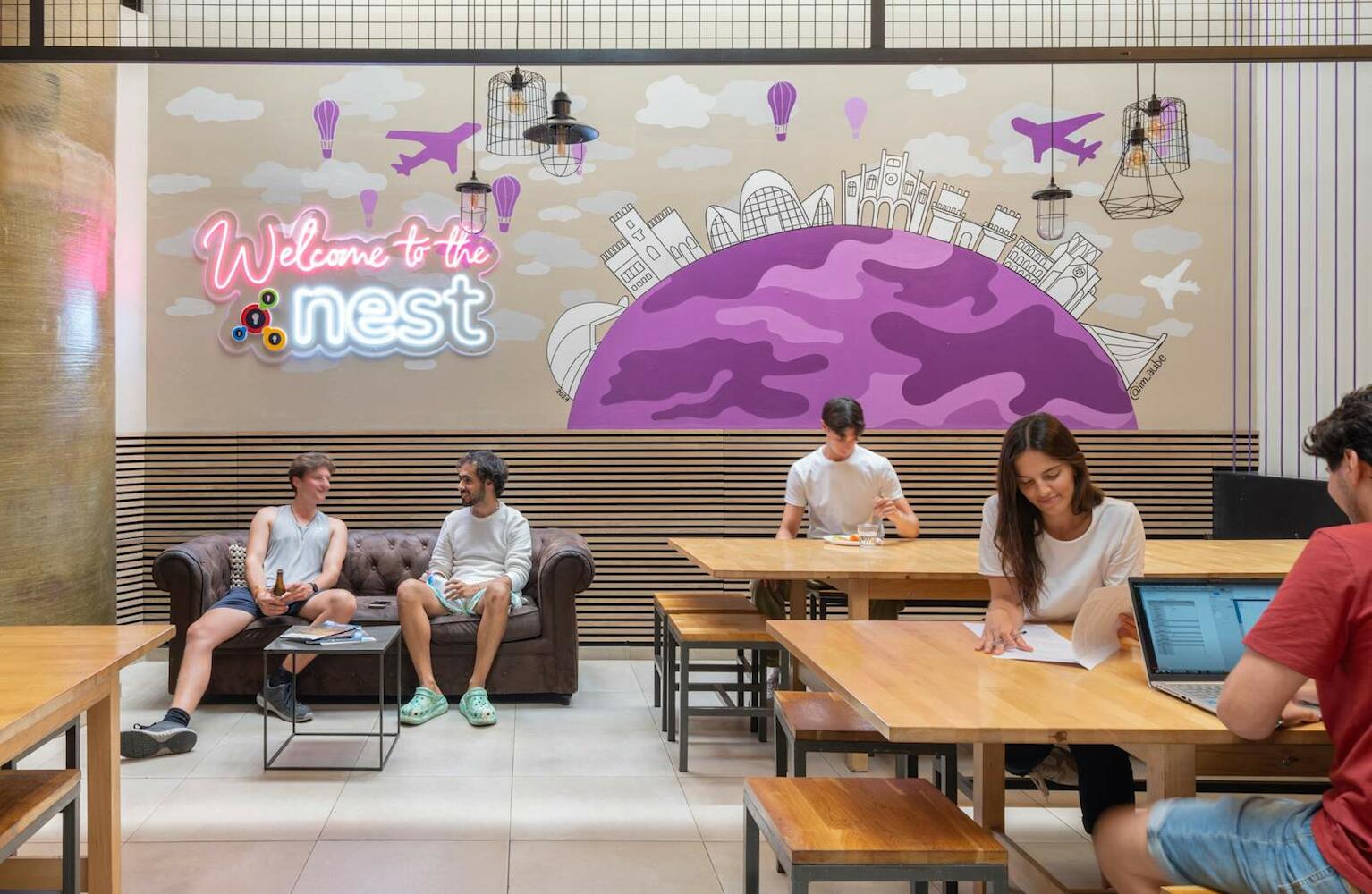 Purple Nest Hostel, Valencia