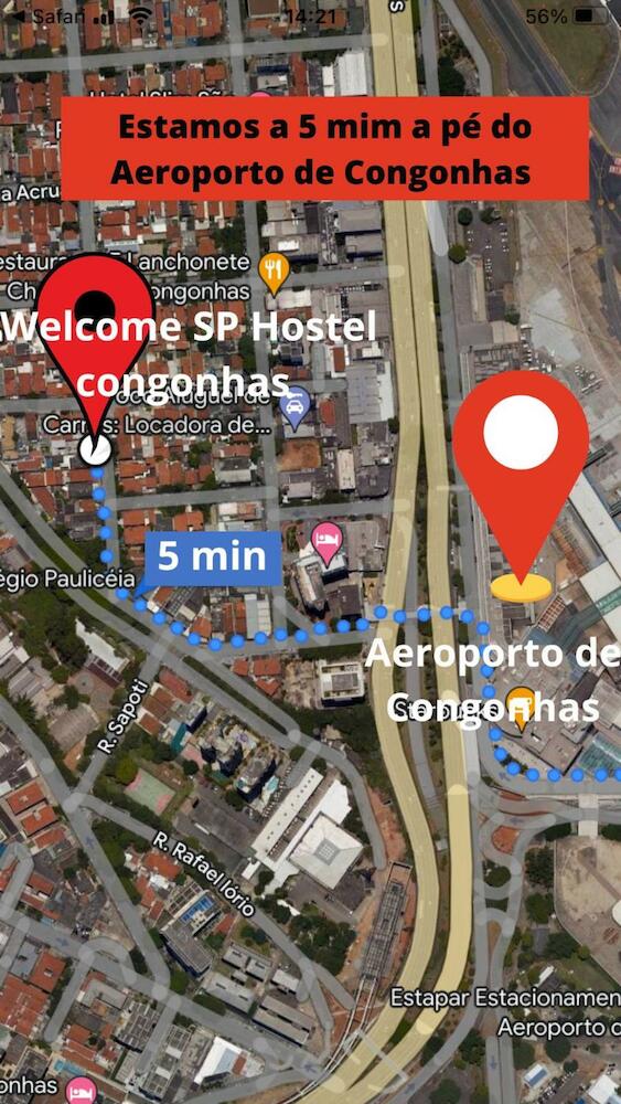 Welcome SP Hostel - Aeroporto de Congonhas, São Paulo