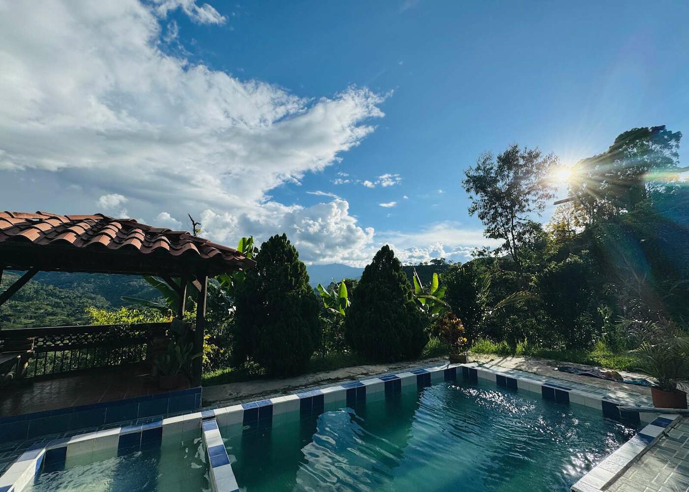 Ayahuasca Casa Artística, Jardin