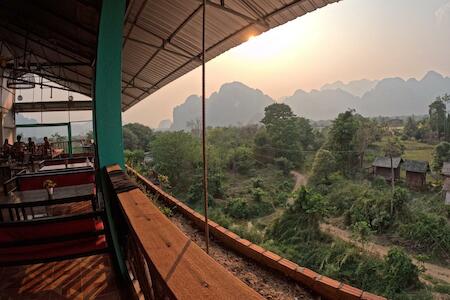 Blue Sunset Hostel, Vang Vieng