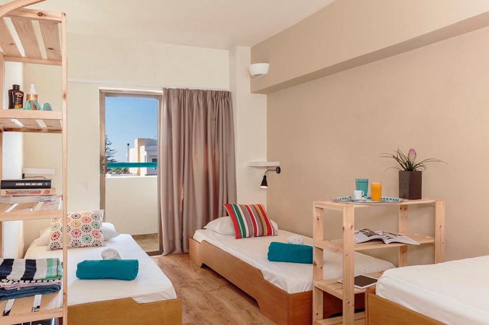 3 Hostels in Rhodes Island with Private Rooms